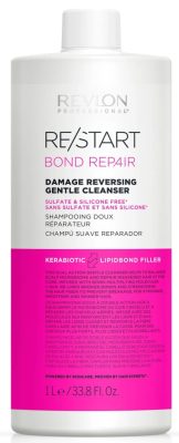 Revlon Restart Bond Repair Gentle Cleanser hajerősítő micellás sampon sérült hajra, 1000 ml