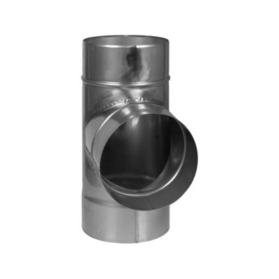 Saválló kémény bekötő idom DN170 vegyes tüzeléshez PRÉMIUM