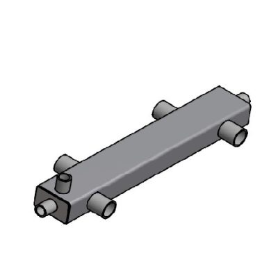 SAVÁLLÓ ACÉL hidraulikus váltó 80/60 belső menetes 1"