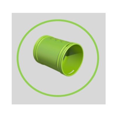 Flex-Flex összekötő adapter DN75/63 flexibilis szellőző csőhöz