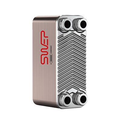 Forrasztott lemezes hőcserélő SWEP 30 kW (30 lemezes)