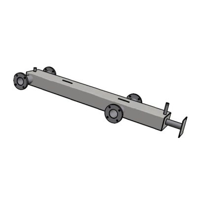 Hidraulikus váltó 250/150 DN100 karimás SZIGETELÉSSEL