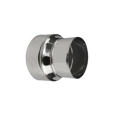 Saválló szűkítő idom 140 mm-ről kémény bekötő idomba