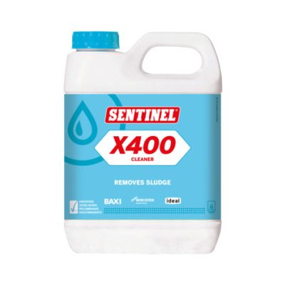 SENTINEL X400 tisztító, iszapeltávolító adalék fűtési rendszerekhez