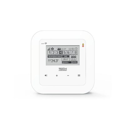 Radiátoros fűtésvezérlő Tech EU-Wifi 8S p (mini) (KIFUTÓ !!!)
