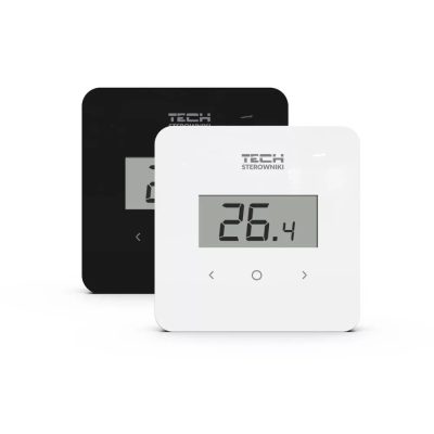 Vezeték nélküli szobatermosztát páratartalom érzékelővel Tech EU-R-8b PLUS