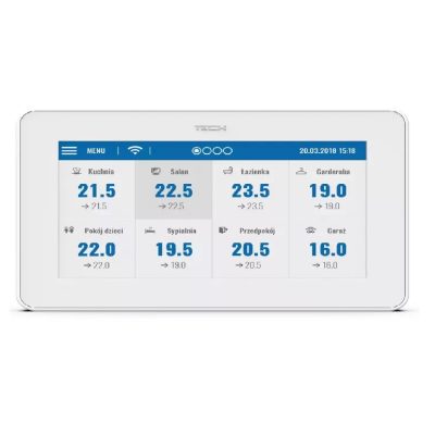 Tech EU-M-12 Univerzális vezérlő panel (süllyeszett beépítésű)