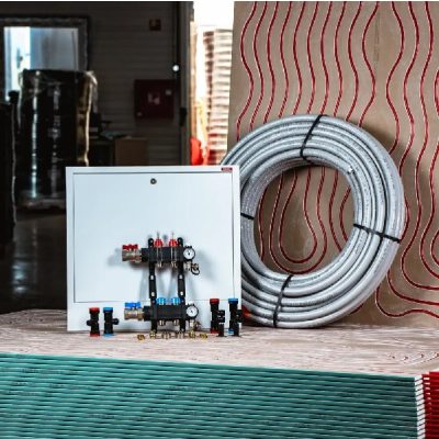 HC gipszkartonos mennyezet hűtés-fűtés rendszer 40 m2 alapterületre