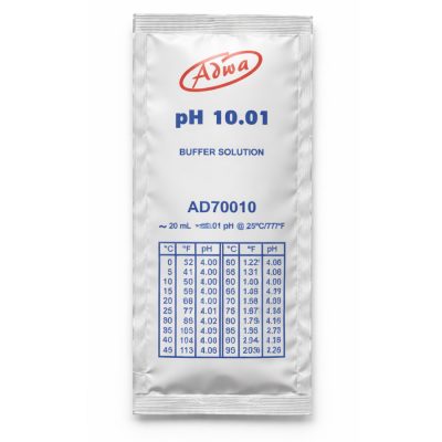 Kalibráló folyadék pH mérő műszerhez, ADWA | 10,01 pH, 20 ml
