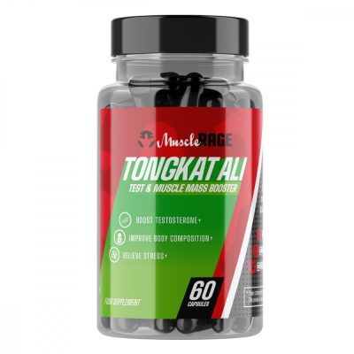 TONGKAT ALI™ - Ultra Koncentrált & Nagy Dózis - Magasabb Tesztoszteron Szint & Csökkent Stressz - 60 Kapszula - Muscle Rage