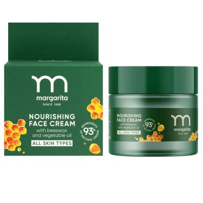 Margarita tápláló arckrém méhviasszal és növényi olajjal, 50 ml