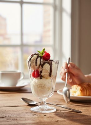 Anna fagylaltos kehely, 250 ml, Libbey üveg, 6 db-os csomag