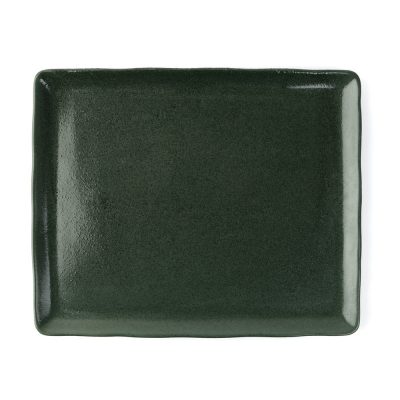 Musgo lapostányér, 33x27 cm, kemény porcelán