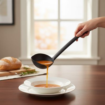 Sarok merőkanál, 32 cm, 150 ml, Space Line