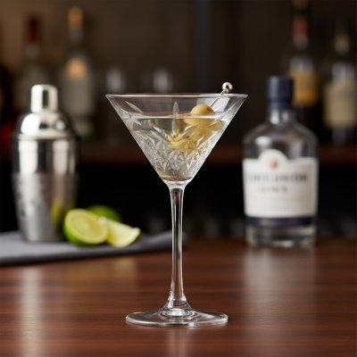 Timeless koktélos pohár – 230 ml, 6 db-os csomag – klasszikus elegancia metszett üvegből