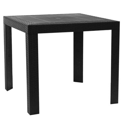 Kerti asztal, antracit, KINGY NEW