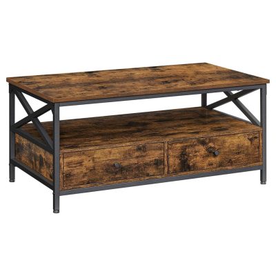 Dohányzóasztal, tv asztal fiókokkal 100 x 47 x 55 cm