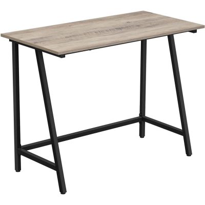 Íróasztal, számítógépasztal 100 cm szürke és fekete