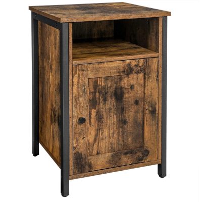 Éjjeliszekrény, oldalsó asztal tárolóval 40 x 40 x 60 cm