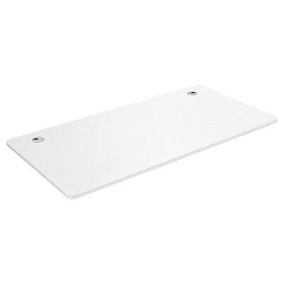 Elektromos íróasztallap,asztallap sima élekkel, 140cm, fehér