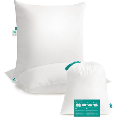 puha párna 2 db-os, 60 x 60 cm, tárolótáskával