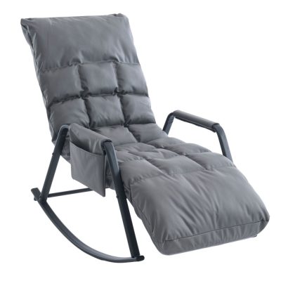 Hintaszék 5 fokozatban állítható,párnázott kivitelben, szürke