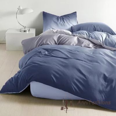 Ombre blue ágyneműhuzat garnitúra – kék-szürke átmenetes