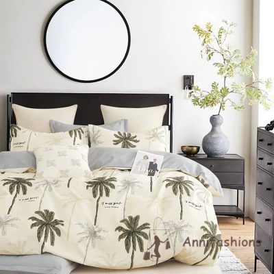 Tropical Mist ágynemű Szett – modern trópusi mintával