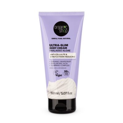 Organic Shop Ultra-slimtestápoló krém Thalasso algával,150 ml