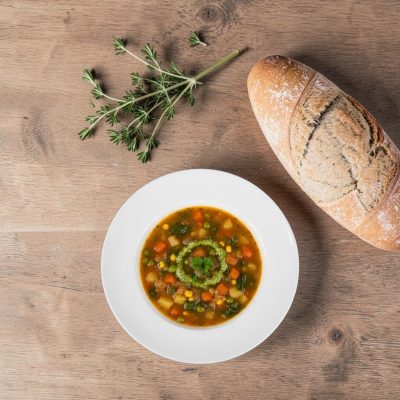 Everett mélytányér 23 cm, 6 db-os csomag - edzett opál üveg 