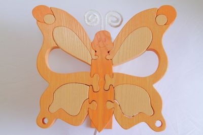 Pillangó fali lámpa, barack