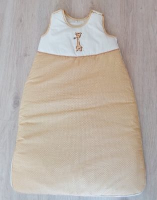 Baba hálózsák - Bézs pöttyös Zoé zsiráf 