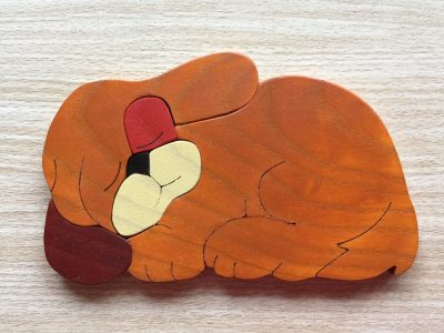 Kutya barna bútordísz