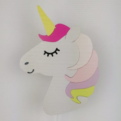 Egyszarvú fali lámpa