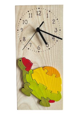 Teknős óra, narancs