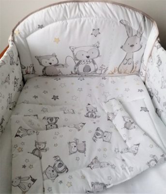 3 részes babaágynemű szett - Bagoly Berci