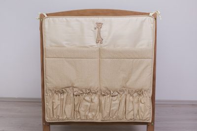 Zsebes tároló - Bézs pöttyös Zoé zsiráf