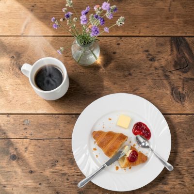 Everett lapostányér 20,5 cm, 6 db-os csomag - edzett opál üveg