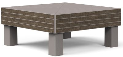 Keter ELEMENTS SIGNATURE kerti asztal – walnut, moduláris rendszerhez