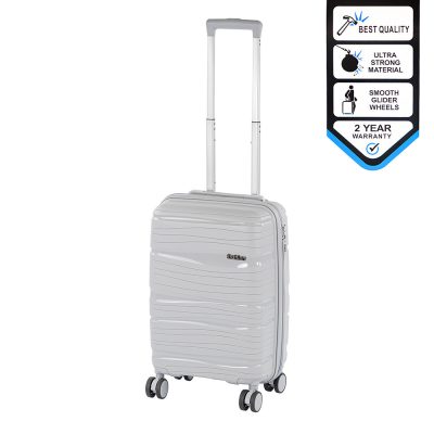 TraveLux Voyager kabinbőrönd keményfedeles 55x40x20 cm szürke
