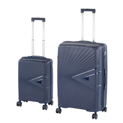 TraveLux Endure III gurulós bőrönd szett kék