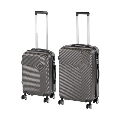 TraveLux Pro IX gurulós bőrönd szett szürke