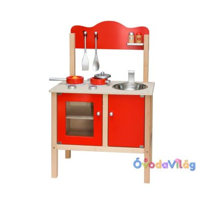 Játékkonyha (piros)