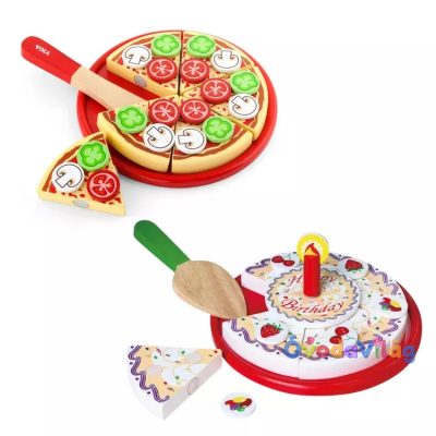 Pizza és torta papír dobozban