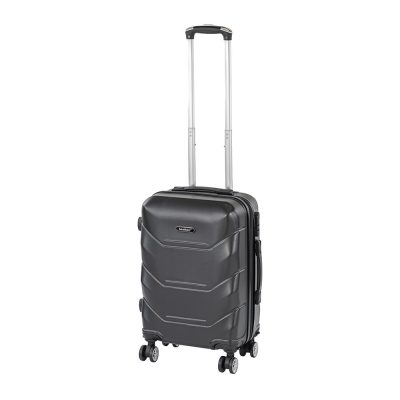 TraveLux Max kézipoggyász keményfedeles levehető kerékkel 40x30x20 cm fekete