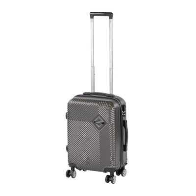 TraveLux Pro kézipoggyász keményfedeles levehető kerékkel 40x30x20 cm szürke