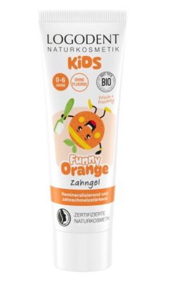 Logona „Funny orange” gyermekfogkrém, 75 ml
