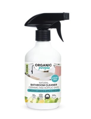 Organic People öko Kád- és csempetisztító spray bio citrommal és almaecettel, 500 ml