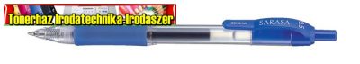 ZEBRA Sarasa nyomógombos 0,5mm KÉK zseléstoll