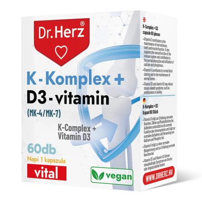 Dr. Herz K-Komplex+D3-vitamin 60 db
